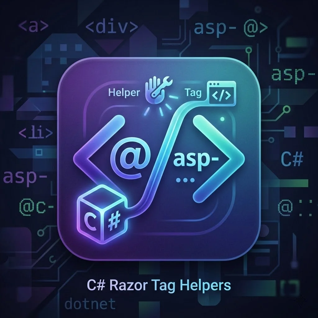 C# Razor Tag Helper Support